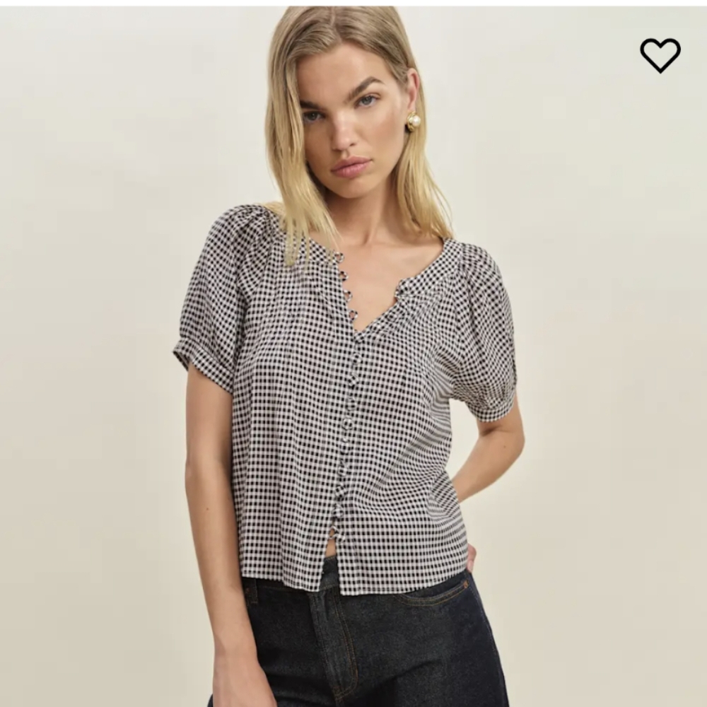 Reformation Calia Top Black - Size XL